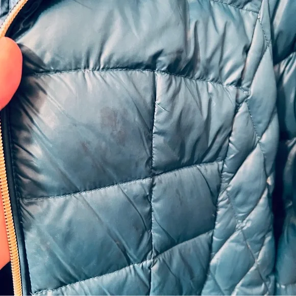 Michael Kors Peacock Blue Down Jacket size M - Picture 9 of 9